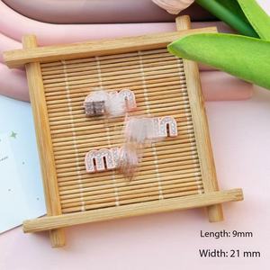 Breloques en acrylique Cœur et Étoile Rose Vif pour Bricolage, Décorations pour Ongles, Coques de Téléphone, <span class=keywords><strong>Crocs</strong></span>, Pinces à Cheveux, Accessoires Vestimentaires et Fournitures - Product Image 6