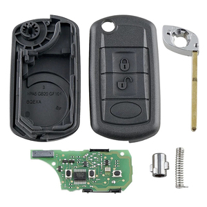 Télécommande de <span class=keywords><strong>voiture</strong></span> 433Mhz avec 3 boutons, économique, pour Land Rover Discovery 3 et Ran Rover Sport, porte-clés - Product Image 4