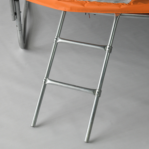 <span class=keywords><strong>Trampoline</strong></span> familial rond d'intérieur pour enfants avec surface antidérapante et filet de protection - Jouet de fitness pour bébé - Product Image 4