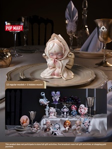 POPMART SKOOLPANDA Série Table <span class=keywords><strong>Figurine</strong></span> en Verre Boîte Mystère Jouet avec Emballage Original Décoration Cadeau pour Enfants <span class=keywords><strong>de</strong></span> 7 à 12 Ans - Product Image 6
