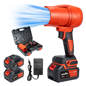 เครื่องเป่าลมแบบพกพา ใช้แบตเตอรี่ลิเธียมไอออน 21V สำหรับงานอุตสาหกรรม  แรงลม 600 กรัม รุ่น CB11 เครื่องเป่าผมสำหรับใช้ในครัวเรือนเกรดอุตสาหกรรม P - Product Image 1