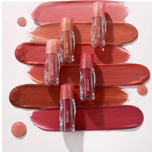 Brillo Labial Vegano con Tubo y Pincel Pequeño, Logotipo Personalizado, Antiadherente, Aspecto Natural para OEM ODM - Product Image 4
