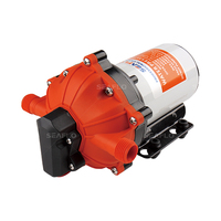 Pompe à diaphragme haute pression SEA FLO 12V 5.0 GPM 70PSI avec interrupteur de coupure à la demande pour lave-auto