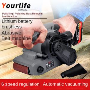 Vente transfrontalière chaude Portable <span class=keywords><strong>sans</strong></span> <span class=keywords><strong>fil</strong></span> batterie au Lithium machine de polissage du bois 230V ponceuses évaluées - Product Image 3