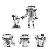 Kits de Ladrillos MOC de Exosuit de Camarón de Aguas Profundas para Creatividad Cinematográfica, Contenedor de Ladrillos DIY, Juguetes de Construcción para Niños MOC1798