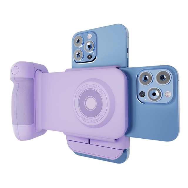 2025 New Magnetic Phone Grip Safe Shutter 3 in 1 Wireless-compatible Multifunctional Phone Camera Grip Handheld Selfie Holder