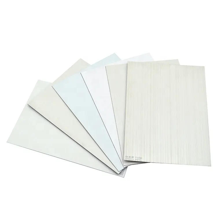 White Solid Color HPL Decorative Materials HPL 0.6mm HPL laminate Sheet