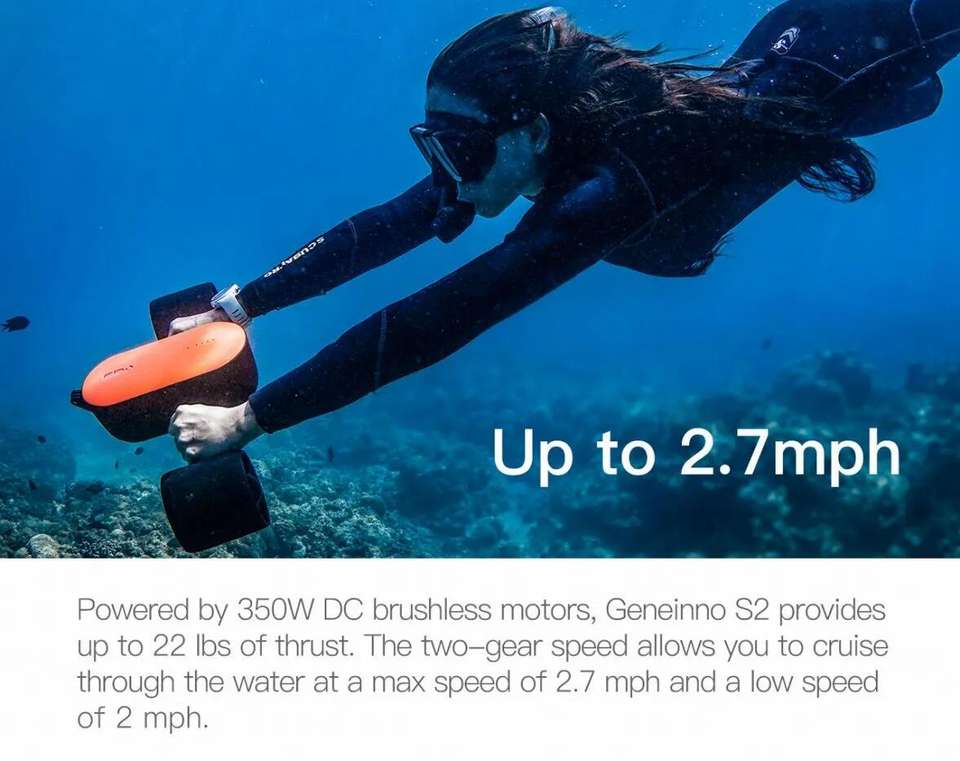 Camoro Geneinno-S1 Plus Sea Diving Water Scooter Jet Play