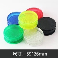 Broyeur à cigarettes magnétique de 40 mm, vente directe d'usine, broyeur en plastique de haute qualité