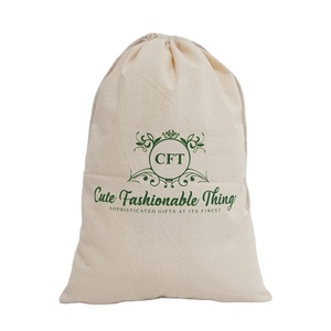 Sac promotionnel en toile de coton pliable, écologique et personnalisé, avec cordon de serrage et logo sur mesure, idéal pour les cadeaux en gros - Product Image 1