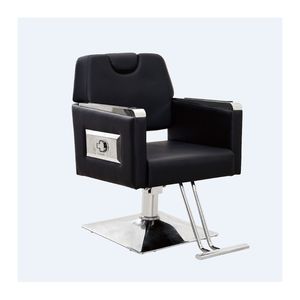 Fauteuil de coiffure en PVC, cuir PU, réglable pour la hauteur, la couleur peut être personnalisé, chaises de haute qualité - Product Image 1