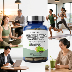 Fabrieks-OEM Buikvetverbrander Verwijderaar Capsules Slankmakende Groene Thee Extract Capsules Bevorderen Energieverbruik en Vetverbranding - Product Image 3