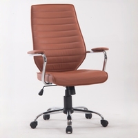 Chaise de bureau ergonomique au design moderne, 100 mm, peinte par pulvérisation, avec barre d'air, pour usage professionnel