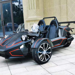 Factory Direct Sales High Quality Luxury Convertible Supercar China Reverse Tricycle 3 Wheel Motorcycle Sport Car - Product Image 5