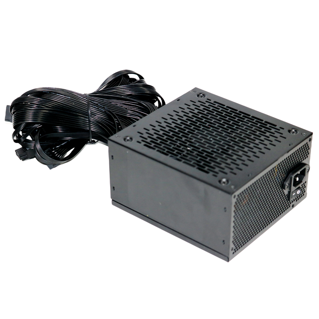 ATX 3.1 Modular PC Power Supply 750W PCIe 5.1 Compatible 20+4 Pin Convertible Desktop Server Applications 80Plus Gold Black Fan