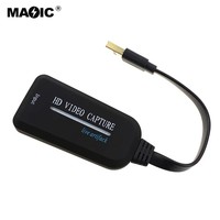 Perangkat Pengambilan Video USB ke HDMI 1080P 4K Gaya Baru USB2.0 ke HDMI HDTV untuk Rekaman Langsung Game Komputer