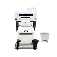 Imprimante DTF A3 | Impresora DTF A3 30cm avec secoueur de poudre et four, double tête XP600 ou I1600 pour les entreprises d'impression de t-shirts