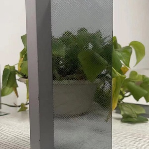 Mampara de Vidrio Decorativo Templado con Efecto Ondulado Super Blanco, Vidrio Flotado Sólido para Hotel, Sala de Estar, Entrada, Vestíbulo - Product Image 5