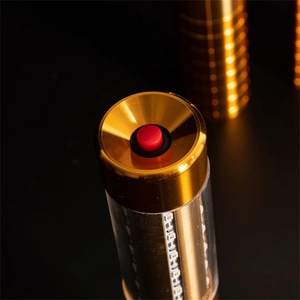 Vente flash : bâton lumineux LED 23 cm avec poignée or et argent, bâton stroboscopique LED, bâton lumineux LED pour fête, club, bar, événement - Product Image 6