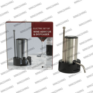Aireador de Vino Eléctrico Recargable por USB, Dispensador de Agua Automático Clásico de Vidrio, Bomba Dispensadora de Vino de Vidrio Transparente, Grado Alimenticio - Product Image 6