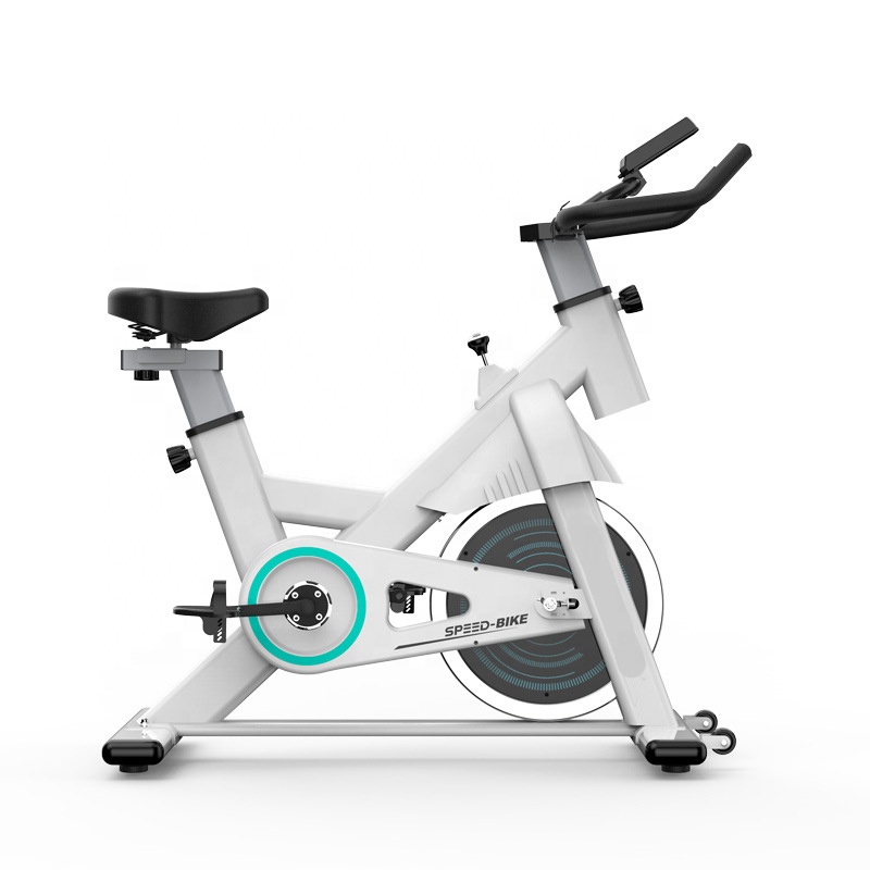 Gym Professional Magnetic Resistance Commercial Indoor Trainer Equipment Using Own Yellow Spinning Bike Exercise Flywheel 20 Kg