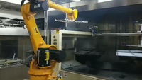 Bras robotisé industriel 5,5 kW 380 V, manipulateur articulé pour la manutention de matériaux et la peinture par pulvérisation, 550 kg