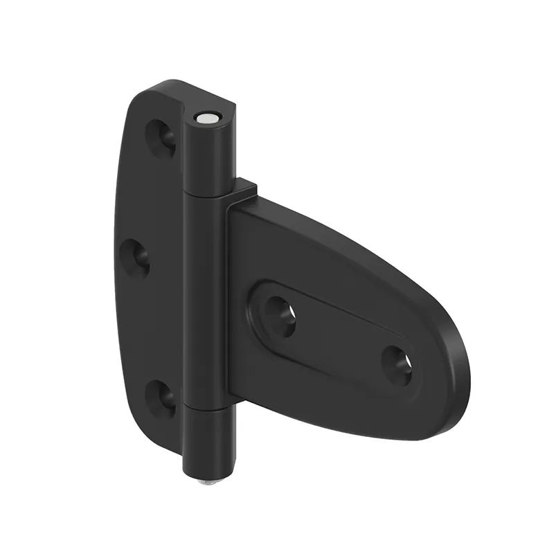 Industrial Cabinet Door Fold Hinges Black Nylon Plastic Hinges for Electrical Doors and Cabinets