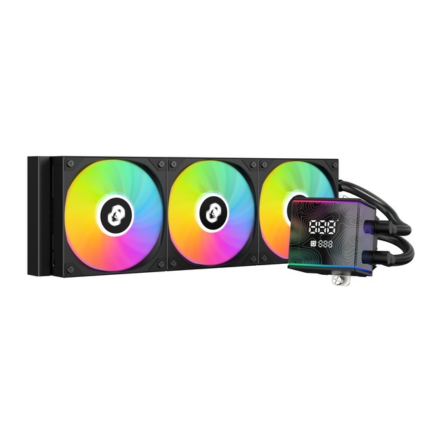 J360-C-2 CPU Liquid Cooler with Digital Display Gaming Pc Liquid Cooling Cpu Liquid Cooling Computer Radiator Cpu Water Cooler