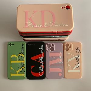 Coque de téléphone pour iPhone, coque de téléphone en silicone véritable, coque arrière personnalisée pour téléphone portable, différents styles et graphismes personnalisés - Product Image 2