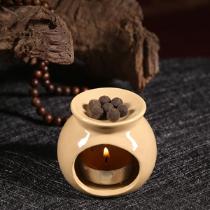 Wholesale Ceramic Candle <strong>Warmer</strong> and Incense Burner for Tea Ceremony, Sandalwood, and Essential Oil Use - Product Image 2
