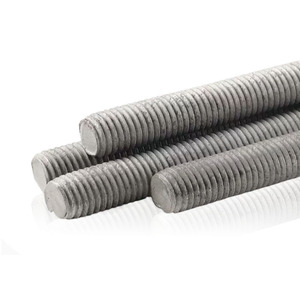 Nhà Máy bán hàng trực tiếp M64 thép carbon nhúng nóng mạ kẽm treo trần lớn nửa chủ đề đôi End Studs <span class=keywords><strong>Threaded</strong></span> Rod - Product Image 5