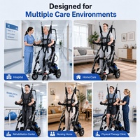 Robot de marche électrique pour la rééducation des membres inférieurs, dispositif d'assistance à la position debout et assise pour personnes âgées et patients victimes d'AVC, aide à la marche et à la rééducation de la marche