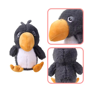Juguete de Peluche de Tucán de Pico Grande, Pájaro Tropical de Peluche Largo, Muñeco de Animal Salvaje Suave al por Mayor para Tiendas de Regalos de Zoológicos - Product Image 3