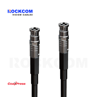 CXP12 HD-BNC à HD-BNC câble de vision industrielle High Flex 12.5 Gbps pour caméra industrielle câble CoaXPress