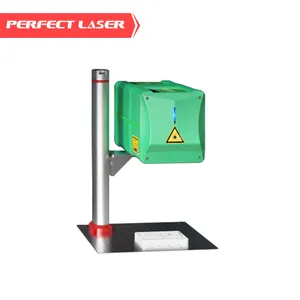 Perfect Laser Desktop 20W 30W Mini Integrated Multifunctional Metal Fiber Laser Marking Machine For Brass Copper Nameplate