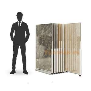 लक्जरी उत्पाद फांसी प्रदर्शन सिरेमिक शोरूम डिजाइन बहुमुखी प्रदर्शनी दीवार - Product Image 1