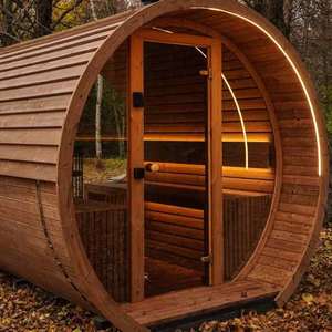 6 persone portatile cedro <span class=keywords><strong>Sauna</strong></span> a <span class=keywords><strong>infrarossi</strong></span> cabina <span class=keywords><strong>finlandese</strong></span> barile <span class=keywords><strong>Sauna</strong></span> a vapore con funzione di <span class=keywords><strong>sauna</strong></span> ozono - Product Image 1
