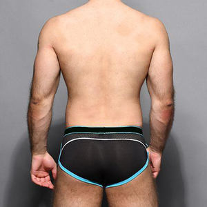 Boxers d'intérieur Ropa personnalisés pour hommes Sous-vêtements serrés sexy en coton pour hommes Ensemble <span class=keywords><strong>de</strong></span> boxers sans couture pour hommes - Product Image 4