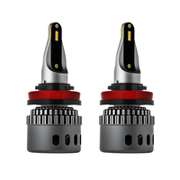 Bombilla LED H8 H9 H11 de 66 Watts para Faros Delanteros, Sin Controlador Externo, Canbus 12V 24V, Accesorios para Automóviles, Bombilla LED para Auto al por Mayor