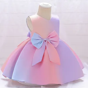 MQATZ New Designs Summer Latest Girls Western Pattern Design Party Wear Kids Floral Wedding Dresses