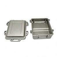 Boîtier en aluminium personnalisé pour ECU/PCM automobile 48 broches, compatible avec connecteur PCB, utilisé pour l'unité de contrôle du moteur automobile