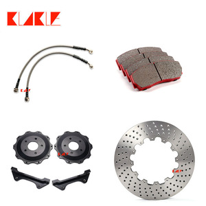 Kit complet d'étriers de frein à 4 pistons et disques de frein de 285 mm, référence OE: 4605A095, pour RENAULT <span class=keywords><strong>KANGOO</strong></span> Rapid toutes versions 15 pouces, KLAKLE 5040 Small - Product Image 3
