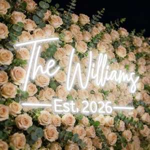 Free Design Custom Wedding Last <strong>Name</strong> Sign Acrylic Neon Sign Wedding LED <strong>Name</strong> Neon <strong>Lights</strong> for Outdoor Decor - Product Image 1