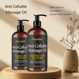 Huile de massage anti-cellulite la plus vendue 240ML Huile de soin de la peau avec des graines de raisin Détente de l'esprit Apaise les tensions Harmonise le corps - Product Image 2