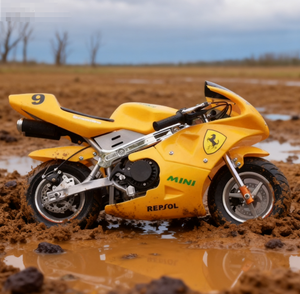 สกู๊ตเตอร์ไฟฟ้าขนาดเล็กสำหรับเด็กรถสปอร์ต49CC2น้ำมันผสม4 - Product Image 2