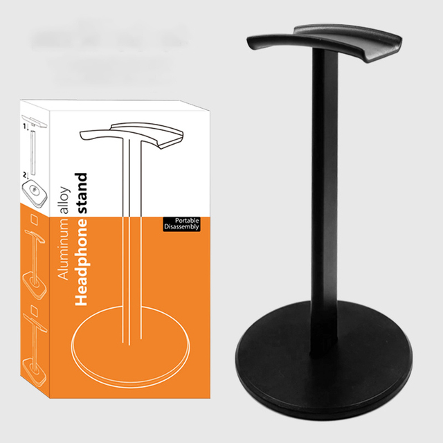 Zaidtek HS-03 Sturdy Multi-Style Gaming Headset Stand for PC Desktop Headphone Rack Aluminum Alloy Headphone Holder in Stock