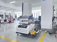 Presse de compression hydraulique manuelle pour le moulage et la vulcanisation de silicone, PTFE, TPE 30T, certifiée CE pour laboratoire