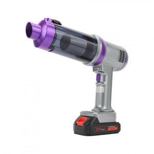 Handheld Cordless <b>Vacuum</b> Cleaner 21V Max 0.5L Dust Capacity Rechargeable <b>Portable</b> For Car And Home Use - Product Image 5