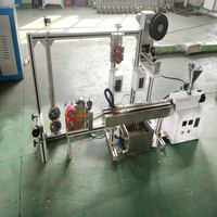Mini imprimante 3D ABS/PLA Filament faisant la Machine conception à vis unique avec composants de base moteur vis PLC pour fils PP/PE