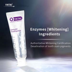 Dentifrice enzymatique pour le blanchiment des dents soins bucco-dentaires dentifrice propre aromatisé aux fruits avec logo personnalisé - Product Image 6